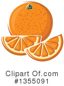 Navel Orange Clipart #1355091 by Vector Tradition SM