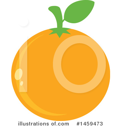 Royalty-Free (RF) Navel Orange Clipart Illustration by Hit Toon - Stock Sample #1459473
