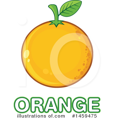 Navel Orange Clipart #1459475 by Hit Toon
