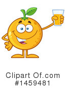 Navel Orange Clipart #1459481 by Hit Toon