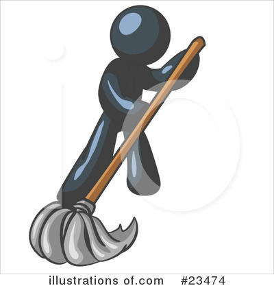 Cleaning Clipart #23474 by Leo Blanchette