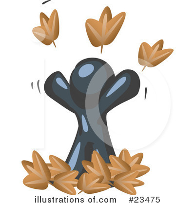 Autumn Leaves Clipart #23475 by Leo Blanchette
