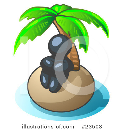 Island Clipart #23503 by Leo Blanchette