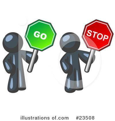 Stop Sign Clipart #23508 by Leo Blanchette