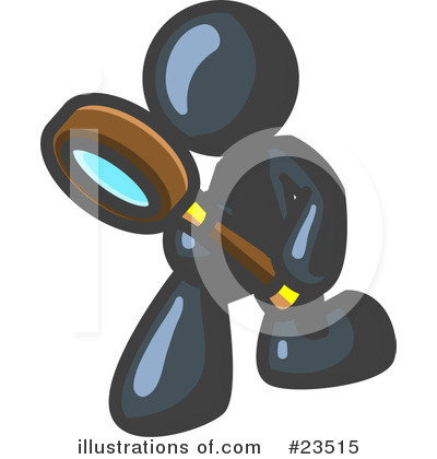 Detective Clipart #23515 by Leo Blanchette