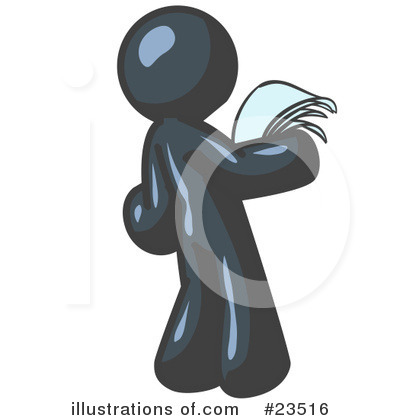 Paperwork Clipart #23516 by Leo Blanchette