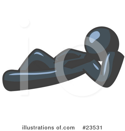 Reclined Clipart #23531 by Leo Blanchette