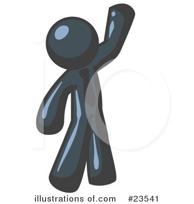 Waving Clipart #23541 by Leo Blanchette