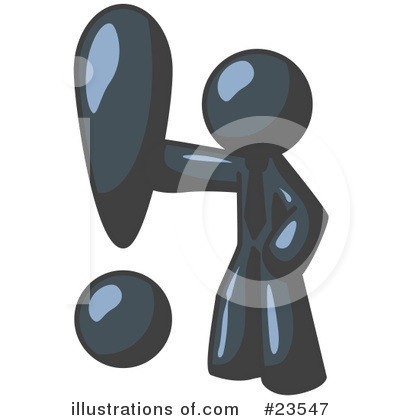 Exclamation Point Clipart #23547 by Leo Blanchette