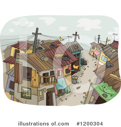 Royalty-Free (RF) Neighborhood Clipart Illustration by BNP Design Studio - Stock Sample #1200304