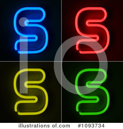Neon Design Element Clipart #1093734 by stockillustrations