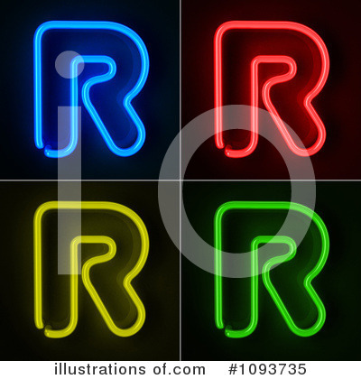 Neon Design Element Clipart #1093735 by stockillustrations