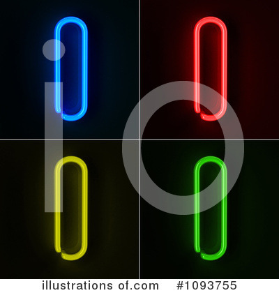 Neon Design Element Clipart #1093755 by stockillustrations