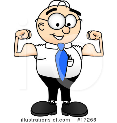 Royalty-Free (RF) Nerd 1 Character Clipart Illustration by Mascot Junction - Stock Sample #17266