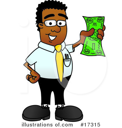 Cash Clipart #17315 by Mascot Junction