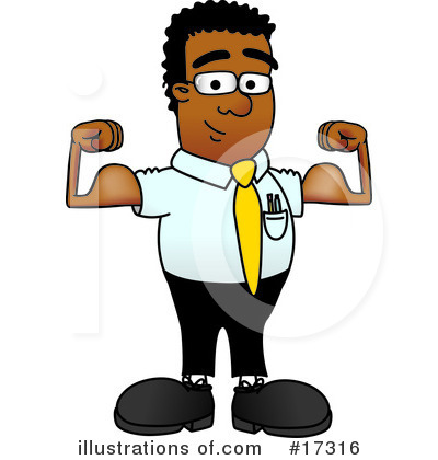 Nerd 3 Character Clipart #17316 by Mascot Junction