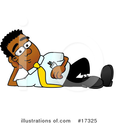 Royalty-Free (RF) Nerd 3 Character Clipart Illustration by Mascot Junction - Stock Sample #17325