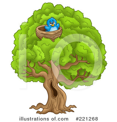 Royalty-Free (RF) Nest Clipart Illustration by visekart - Stock Sample #221268