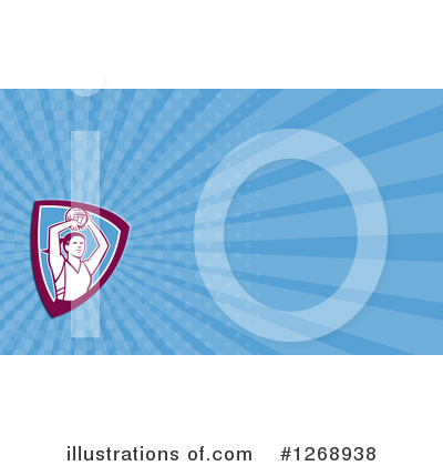 Royalty-Free (RF) Netball Clipart Illustration by patrimonio - Stock Sample #1268938