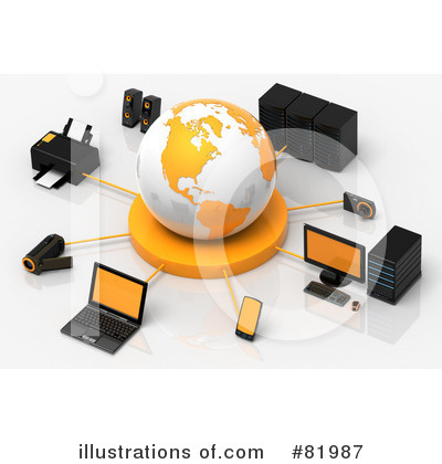 Royalty-Free (RF) Network Clipart Illustration by Tonis Pan - Stock Sample #81987