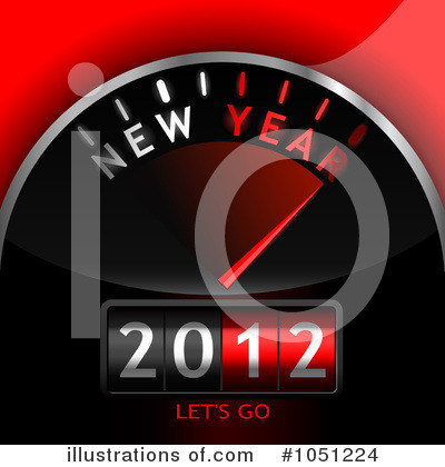 New Year Clipart #1051224 by Oligo