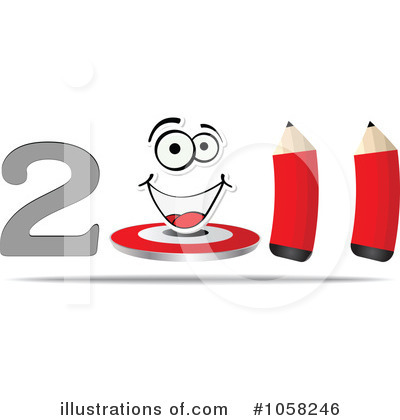 New Year Clipart #1058246 by Andrei Marincas