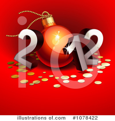 New Year Clipart #1078422 by Oligo