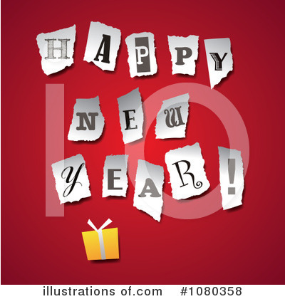 Royalty-Free (RF) New Year Clipart Illustration by Eugene - Stock Sample #1080358