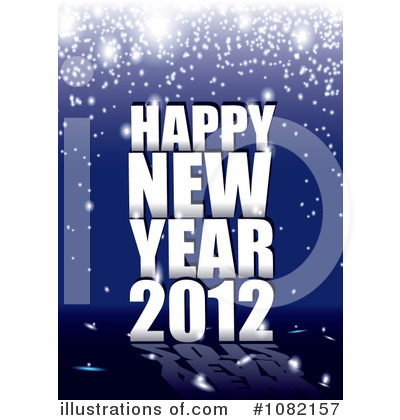 Royalty-Free (RF) New Year Clipart Illustration by michaeltravers - Stock Sample #1082157