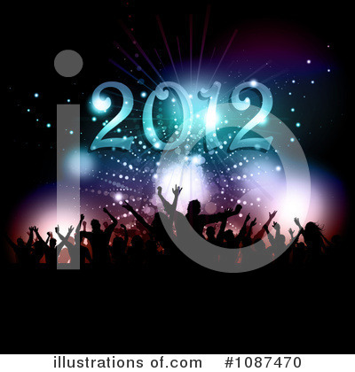 Royalty-Free (RF) New Year Clipart Illustration by KJ Pargeter - Stock Sample #1087470