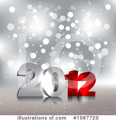Royalty-Free (RF) New Year Clipart Illustration by vectorace - Stock Sample #1087720
