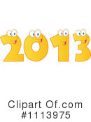 New Year Clipart #1113975 by Hit Toon