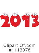 New Year Clipart #1113976 by Hit Toon
