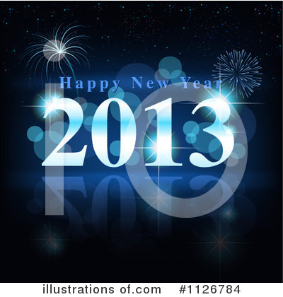 Royalty-Free (RF) New Year Clipart Illustration by dero - Stock Sample #1126784