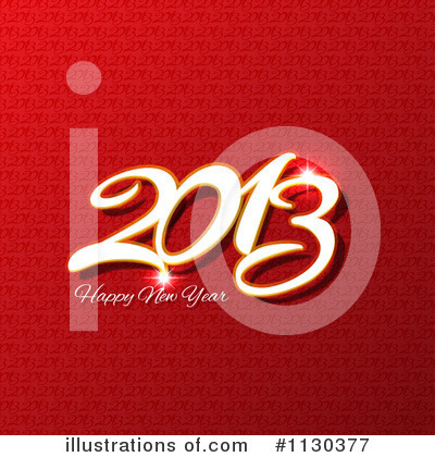 Royalty-Free (RF) New Year Clipart Illustration by KJ Pargeter - Stock Sample #1130377