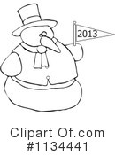 New Year Clipart #1134441 by djart