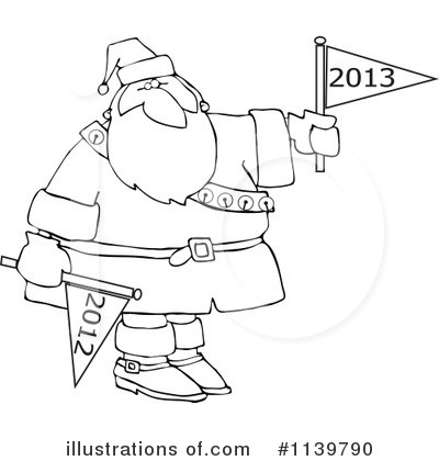 Royalty-Free (RF) New Year Clipart Illustration by djart - Stock Sample #1139790