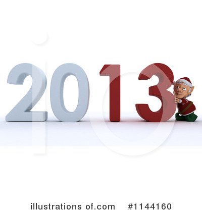 Royalty-Free (RF) New Year Clipart Illustration by KJ Pargeter - Stock Sample #1144160
