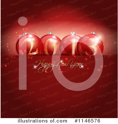 Royalty-Free (RF) New Year Clipart Illustration by KJ Pargeter - Stock Sample #1146576