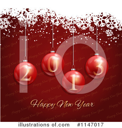 Royalty-Free (RF) New Year Clipart Illustration by KJ Pargeter - Stock Sample #1147017