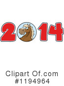 New Year Clipart #1194964 by Hit Toon