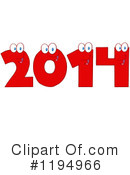New Year Clipart #1194966 by Hit Toon