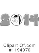 New Year Clipart #1194970 by Hit Toon