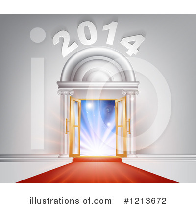 Royalty-Free (RF) New Year Clipart Illustration by AtStockIllustration - Stock Sample #1213672