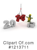 New Year Clipart #1213711 by KJ Pargeter