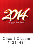New Year Clipart #1214494 by KJ Pargeter