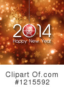 New Year Clipart #1215592 by KJ Pargeter
