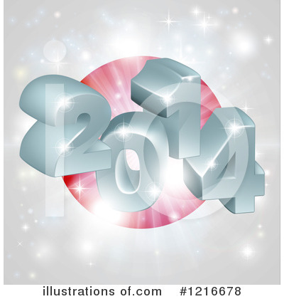 Royalty-Free (RF) New Year Clipart Illustration by AtStockIllustration - Stock Sample #1216678