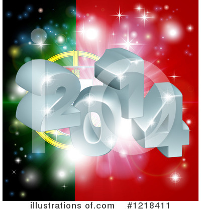 Royalty-Free (RF) New Year Clipart Illustration by AtStockIllustration - Stock Sample #1218411