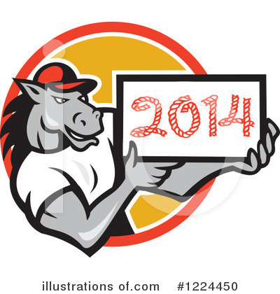 New Year Clipart #1224450 by patrimonio